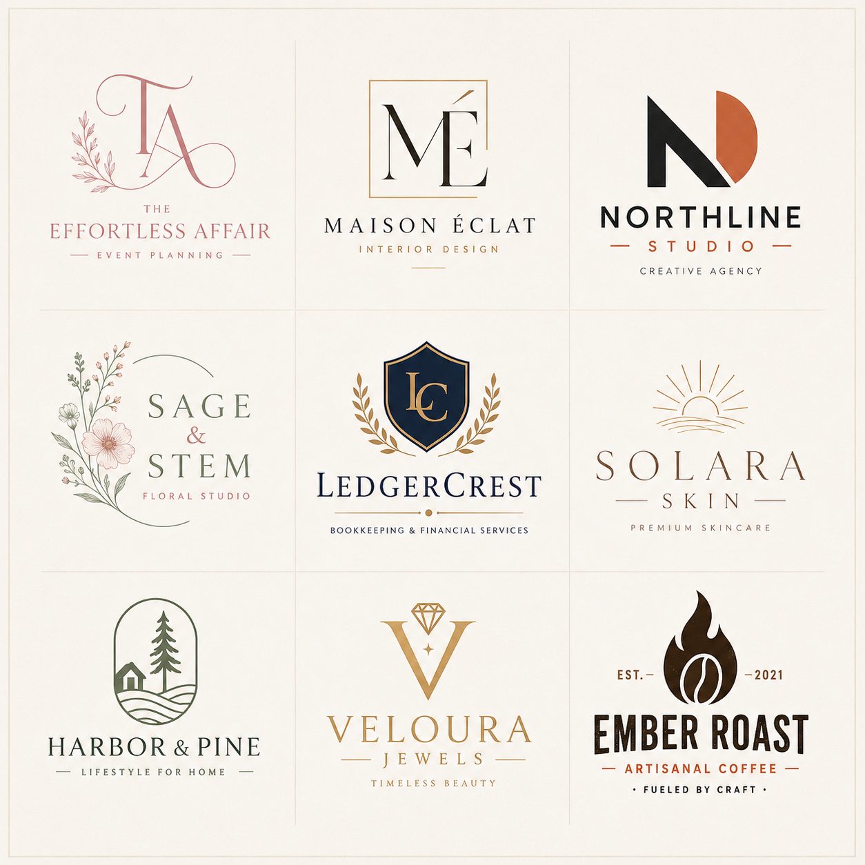 Logo Design Portfolio Volume 3