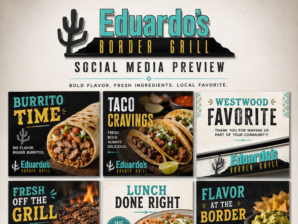 Eduardo's Border Grill Social Media Concepts